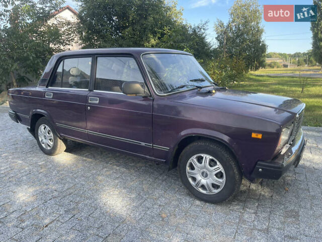 Фиолетовый ВАЗ 2107, объемом двигателя 1.57 л и пробегом 90 тыс. км за 900 $, фото 3 на Automoto.ua