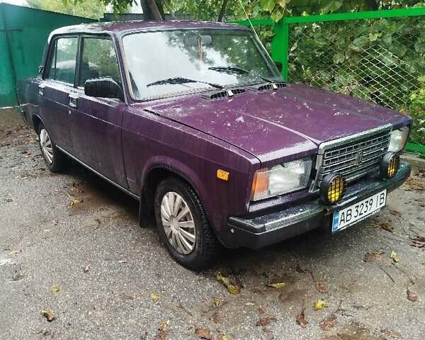Фіолетовий ВАЗ 2107, об'ємом двигуна 1.5 л та пробігом 90 тис. км за 1300 $, фото 3 на Automoto.ua
