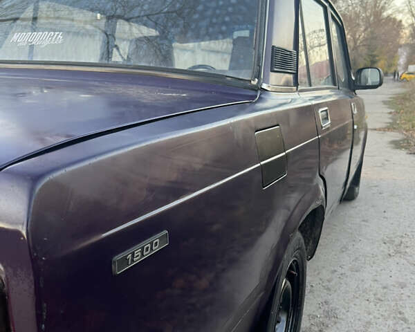 Фіолетовий ВАЗ 2107, об'ємом двигуна 1.5 л та пробігом 325 тис. км за 400 $, фото 2 на Automoto.ua