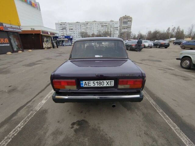 Фиолетовый ВАЗ 2107, объемом двигателя 1.5 л и пробегом 2 тыс. км за 1000 $, фото 3 на Automoto.ua