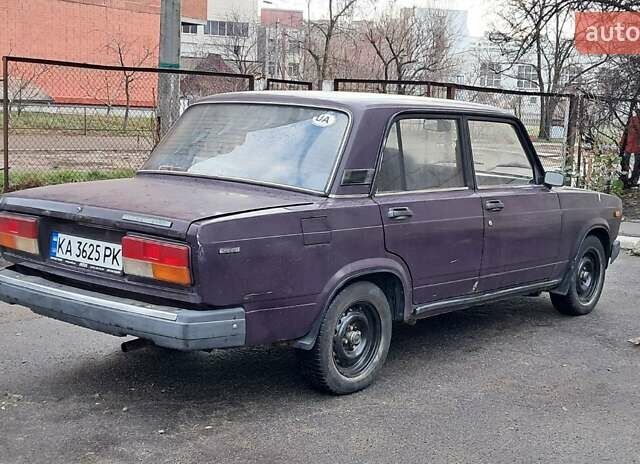 Фіолетовий ВАЗ 2107, об'ємом двигуна 1.57 л та пробігом 142 тис. км за 900 $, фото 3 на Automoto.ua