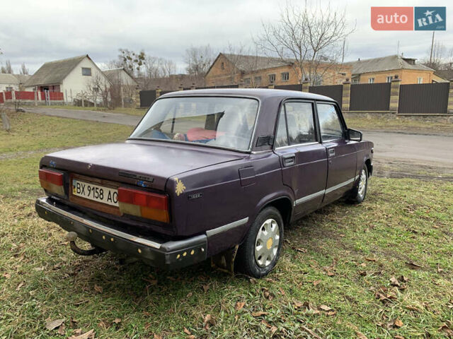 Фіолетовий ВАЗ 2107, об'ємом двигуна 1.5 л та пробігом 500 тис. км за 750 $, фото 2 на Automoto.ua