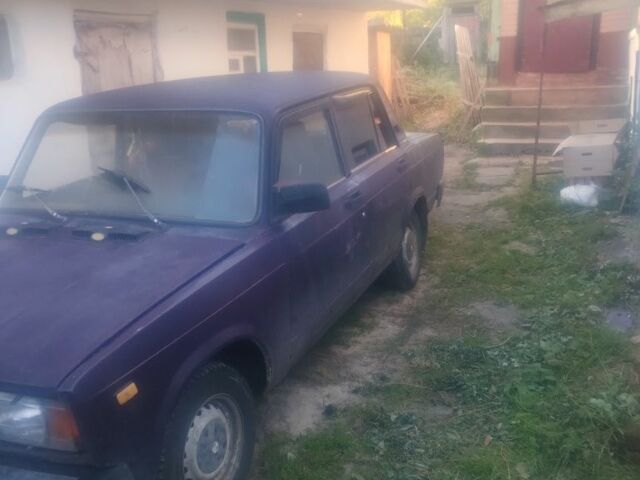 Фіолетовий ВАЗ 2107, об'ємом двигуна 1.5 л та пробігом 1 тис. км за 325 $, фото 1 на Automoto.ua