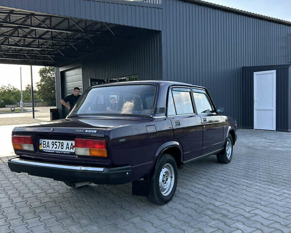 Фиолетовый ВАЗ 2107, объемом двигателя 0.11 л и пробегом 47 тыс. км за 1600 $, фото 8 на Automoto.ua