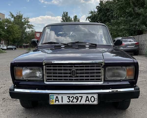 Фиолетовый ВАЗ 2107, объемом двигателя 1.6 л и пробегом 50 тыс. км за 2637 $, фото 1 на Automoto.ua