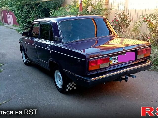 Фиолетовый ВАЗ 2107, объемом двигателя 1.5 л и пробегом 164 тыс. км за 1100 $, фото 1 на Automoto.ua
