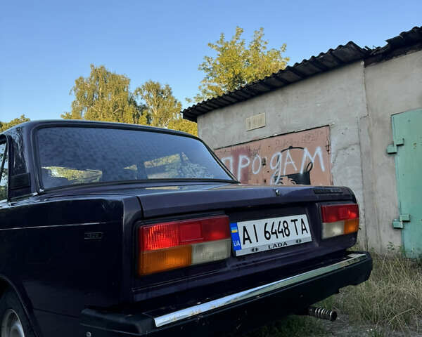 Фиолетовый ВАЗ 2107, объемом двигателя 1.57 л и пробегом 75 тыс. км за 1800 $, фото 6 на Automoto.ua