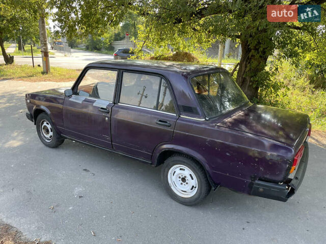 Фиолетовый ВАЗ 2107, объемом двигателя 1.46 л и пробегом 43 тыс. км за 850 $, фото 4 на Automoto.ua