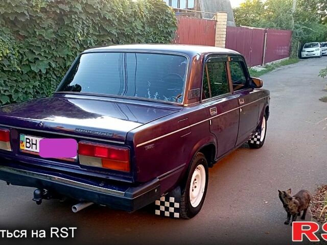 Фиолетовый ВАЗ 2107, объемом двигателя 1.5 л и пробегом 164 тыс. км за 1100 $, фото 2 на Automoto.ua