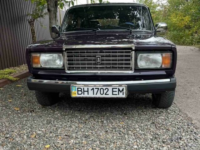 Фиолетовый ВАЗ 2107, объемом двигателя 1.5 л и пробегом 270 тыс. км за 1800 $, фото 4 на Automoto.ua