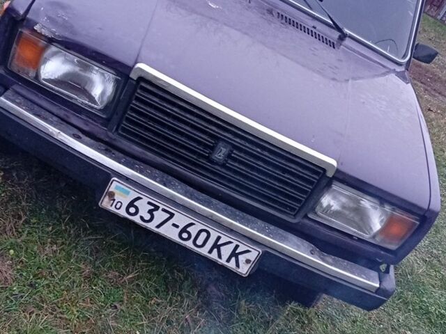 Фиолетовый ВАЗ 2107, объемом двигателя 1.5 л и пробегом 123 тыс. км за 750 $, фото 14 на Automoto.ua