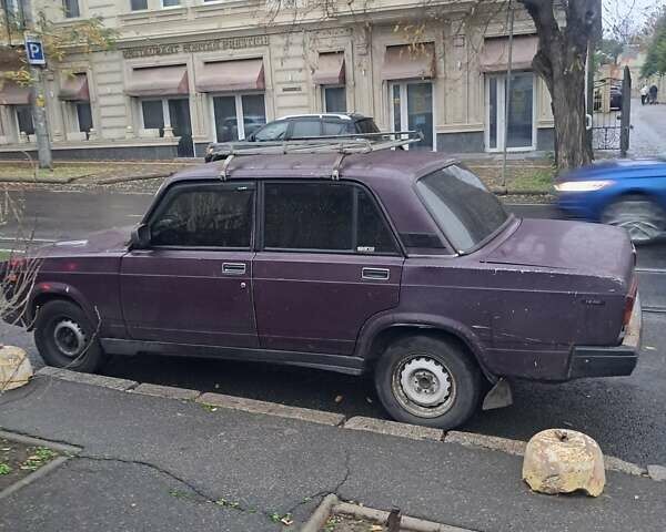 Фиолетовый ВАЗ 2107, объемом двигателя 1.6 л и пробегом 46 тыс. км за 1000 $, фото 2 на Automoto.ua