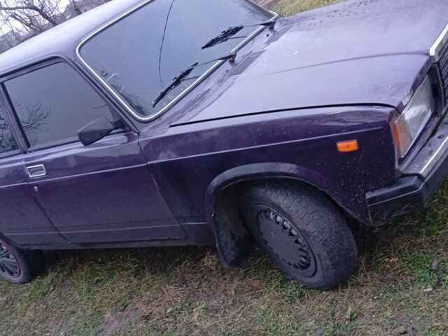 Фиолетовый ВАЗ 2107, объемом двигателя 1.5 л и пробегом 123 тыс. км за 750 $, фото 12 на Automoto.ua