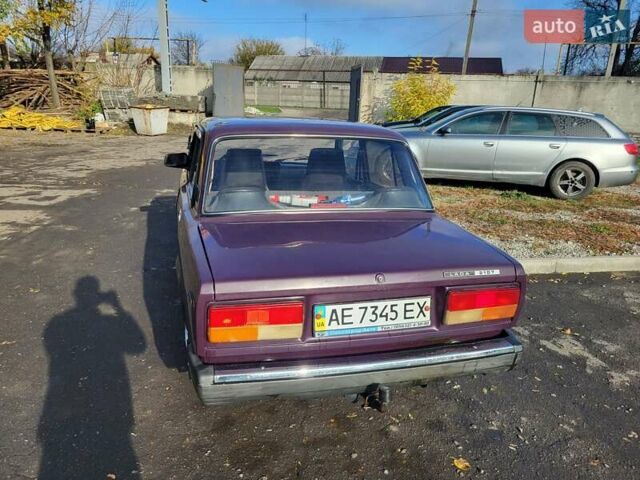 Фіолетовий ВАЗ 2107, об'ємом двигуна 1.45 л та пробігом 160 тис. км за 1000 $, фото 4 на Automoto.ua