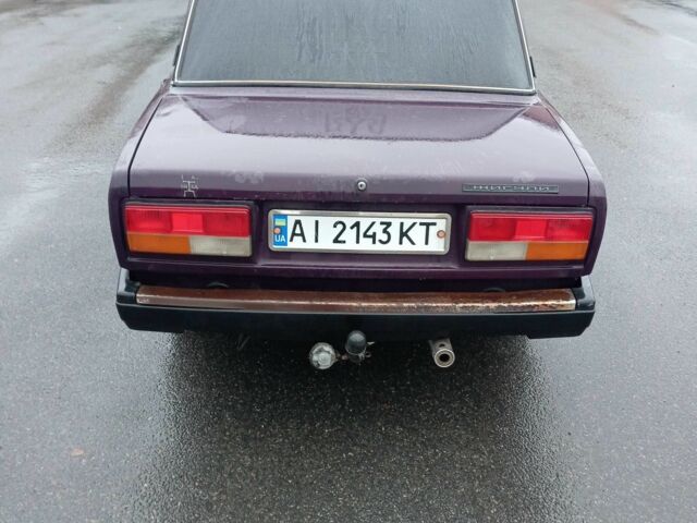 Фіолетовий ВАЗ 2107, об'ємом двигуна 1.5 л та пробігом 2 тис. км за 1300 $, фото 2 на Automoto.ua