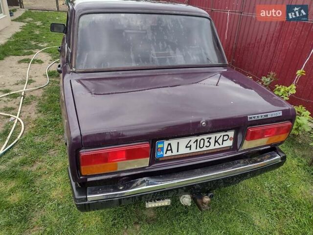 Фиолетовый ВАЗ 2107, объемом двигателя 1.45 л и пробегом 91 тыс. км за 1800 $, фото 2 на Automoto.ua