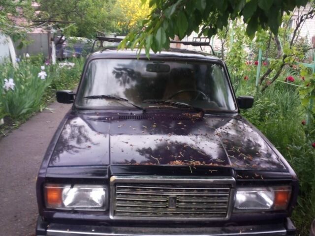 Фиолетовый ВАЗ 2107, объемом двигателя 1.5 л и пробегом 85 тыс. км за 714 $, фото 5 на Automoto.ua