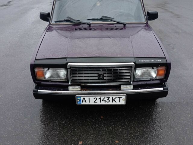 Фіолетовий ВАЗ 2107, об'ємом двигуна 1.5 л та пробігом 2 тис. км за 1300 $, фото 4 на Automoto.ua