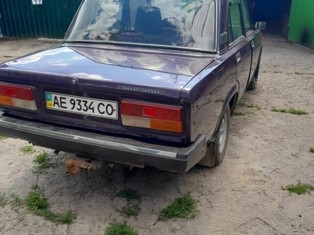 Фиолетовый ВАЗ 2107, объемом двигателя 1.5 л и пробегом 98 тыс. км за 1200 $, фото 8 на Automoto.ua
