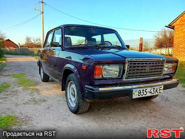 Фіолетовий ВАЗ 2107, об'ємом двигуна 15 л та пробігом 61 тис. км за 1550 $, фото 3 на Automoto.ua