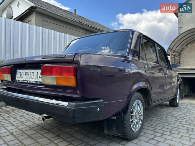 Фиолетовый ВАЗ 2107, объемом двигателя 1.45 л и пробегом 104 тыс. км за 1999 $, фото 22 на Automoto.ua