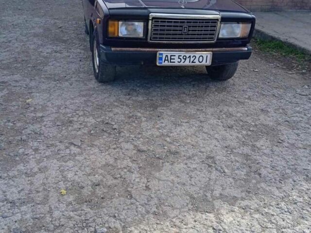 Фиолетовый ВАЗ 2107, объемом двигателя 1.5 л и пробегом 100 тыс. км за 1300 $, фото 2 на Automoto.ua