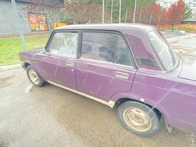 Фиолетовый ВАЗ 2107, объемом двигателя 1.5 л и пробегом 100 тыс. км за 800 $, фото 3 на Automoto.ua