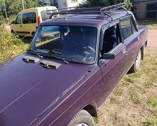 Фіолетовий ВАЗ 2107, об'ємом двигуна 1.45 л та пробігом 110 тис. км за 850 $, фото 3 на Automoto.ua