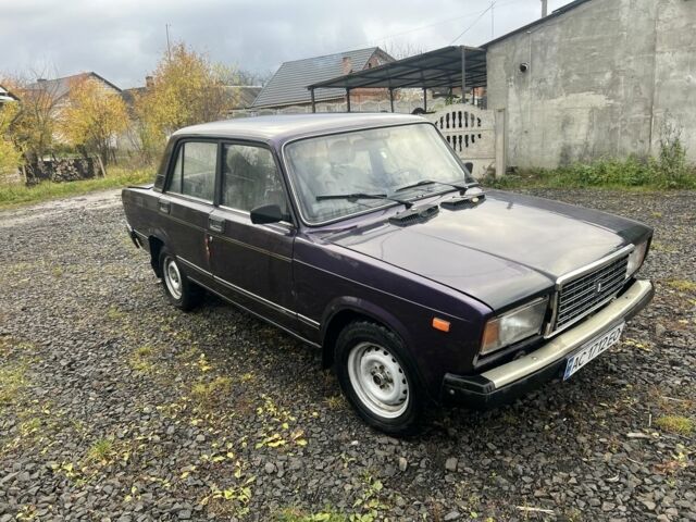 ВАЗ 2107 2004 в Луцке на Automoto.ua Фиолетовый ВАЗ 2107, объемом двигателя 1.5 л и пробегом 167 тыс. км за 590 $, фото 1 на Automoto.ua