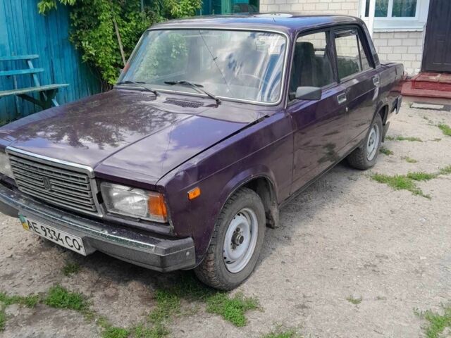 Фиолетовый ВАЗ 2107, объемом двигателя 1.5 л и пробегом 98 тыс. км за 1200 $, фото 7 на Automoto.ua