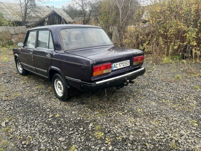 ВАЗ 2107 2004 в Луцке на Automoto.ua Фиолетовый ВАЗ 2107, объемом двигателя 1.5 л и пробегом 167 тыс. км за 590 $, фото 3 на Automoto.ua