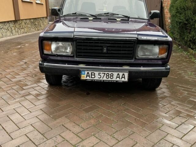 Фиолетовый ВАЗ 2107, объемом двигателя 1.5 л и пробегом 90 тыс. км за 1500 $, фото 7 на Automoto.ua