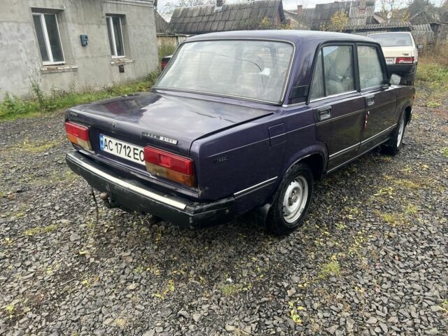 ВАЗ 2107 2004 в Луцке на Automoto.ua Фиолетовый ВАЗ 2107, объемом двигателя 1.5 л и пробегом 167 тыс. км за 590 $, фото 4 на Automoto.ua