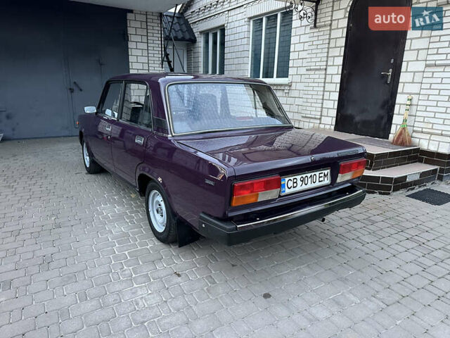 Фиолетовый ВАЗ 2107, объемом двигателя 1.45 л и пробегом 48 тыс. км за 1950 $, фото 1 на Automoto.ua