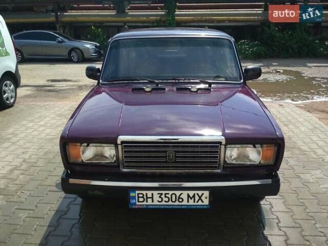 Фиолетовый ВАЗ 2107, объемом двигателя 1.5 л и пробегом 50 тыс. км за 1350 $, фото 7 на Automoto.ua