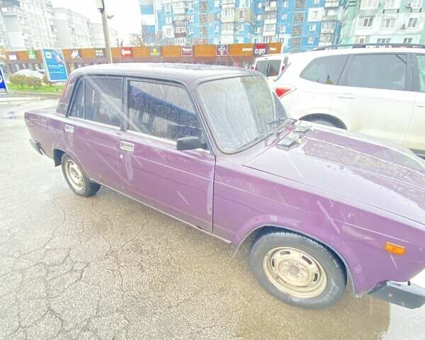 Фиолетовый ВАЗ 2107, объемом двигателя 1.45 л и пробегом 100 тыс. км за 800 $, фото 1 на Automoto.ua