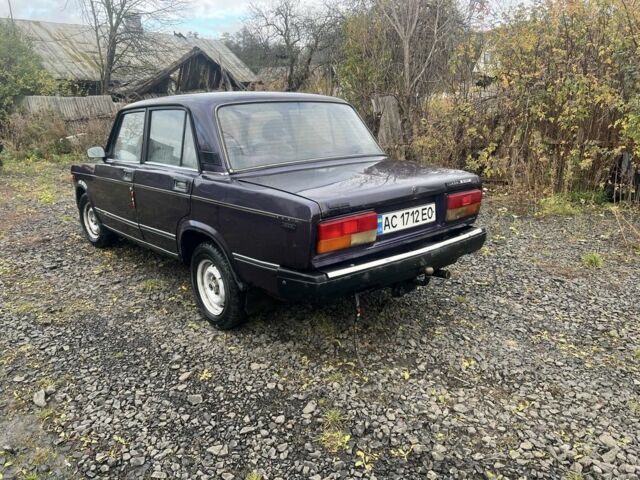 ВАЗ 2107 2004 в Луцке на Automoto.ua Фиолетовый ВАЗ 2107, объемом двигателя 1.5 л и пробегом 167 тыс. км за 590 $, фото 2 на Automoto.ua