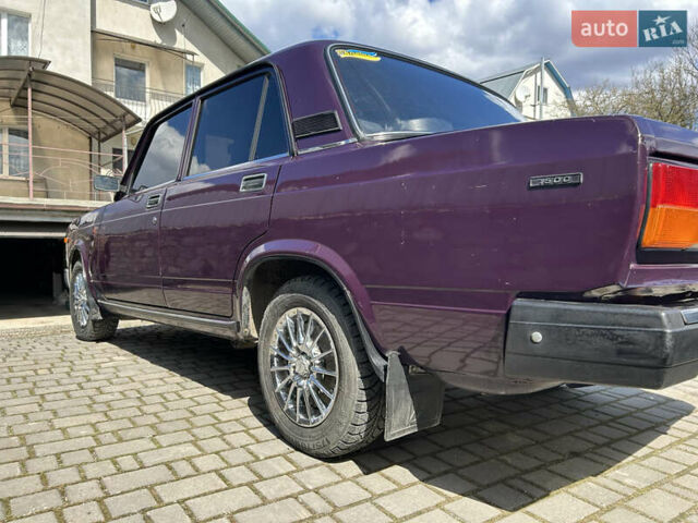 Фиолетовый ВАЗ 2107, объемом двигателя 1.45 л и пробегом 104 тыс. км за 1999 $, фото 13 на Automoto.ua