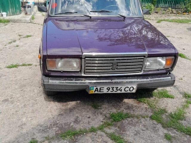 Фиолетовый ВАЗ 2107, объемом двигателя 1.5 л и пробегом 98 тыс. км за 1200 $, фото 9 на Automoto.ua