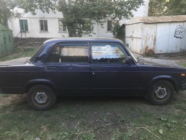 Фіолетовий ВАЗ 2107, об'ємом двигуна 1.5 л та пробігом 95 тис. км за 900 $, фото 1 на Automoto.ua