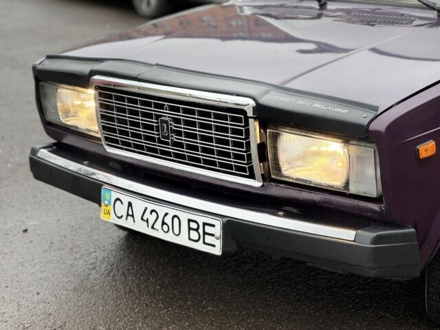 Фіолетовий ВАЗ 2107, об'ємом двигуна 1.5 л та пробігом 75 тис. км за 800 $, фото 1 на Automoto.ua