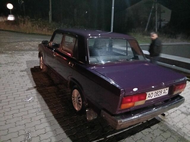 Фиолетовый ВАЗ 2107, объемом двигателя 3 л и пробегом 80 тыс. км за 750 $, фото 2 на Automoto.ua