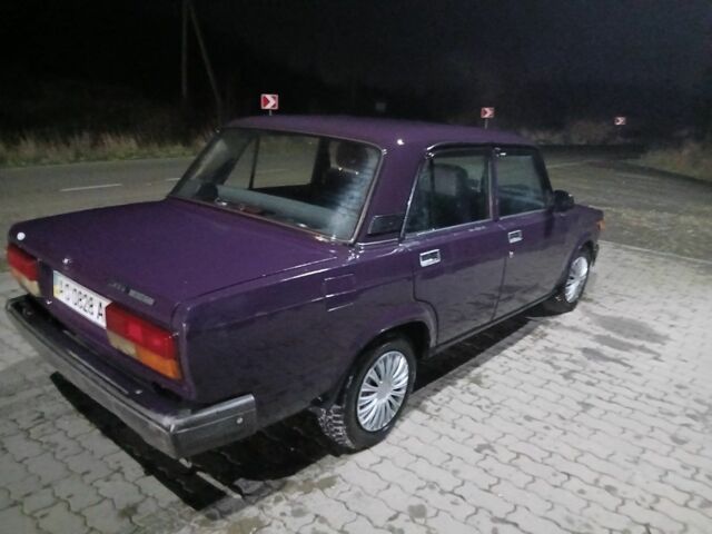 Фиолетовый ВАЗ 2107, объемом двигателя 3 л и пробегом 80 тыс. км за 750 $, фото 3 на Automoto.ua
