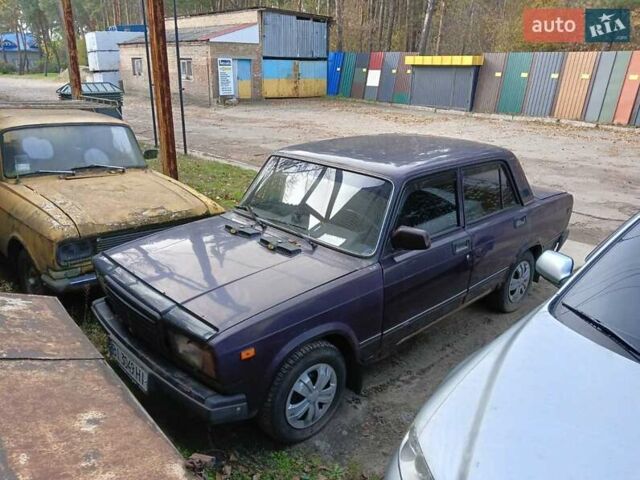 Фиолетовый ВАЗ 2107, объемом двигателя 1.5 л и пробегом 150 тыс. км за 700 $, фото 1 на Automoto.ua