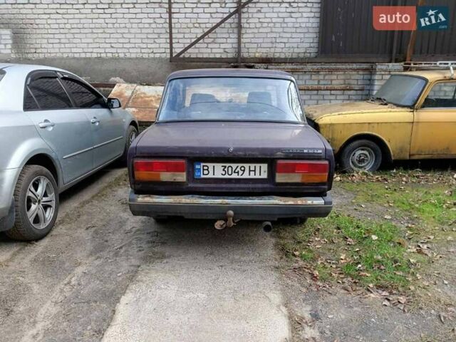 Фиолетовый ВАЗ 2107, объемом двигателя 1.5 л и пробегом 150 тыс. км за 700 $, фото 5 на Automoto.ua