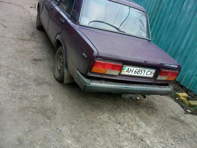 Фиолетовый ВАЗ 2107, объемом двигателя 0 л и пробегом 333 тыс. км за 783 $, фото 2 на Automoto.ua