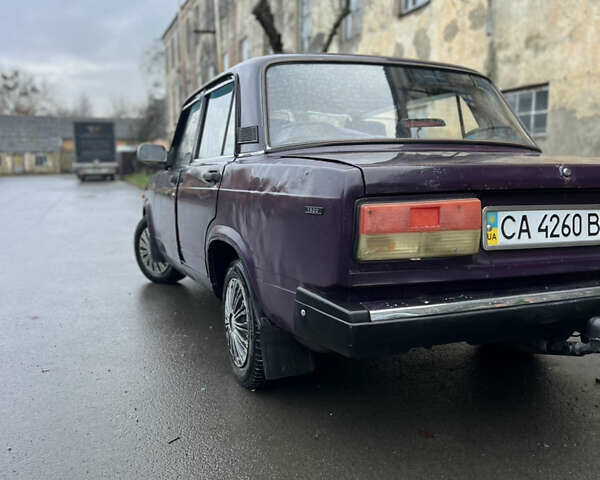 Фиолетовый ВАЗ 2107, объемом двигателя 1.5 л и пробегом 75 тыс. км за 1250 $, фото 2 на Automoto.ua