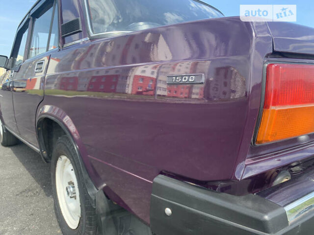 Фиолетовый ВАЗ 2107, объемом двигателя 1.5 л и пробегом 71 тыс. км за 2100 $, фото 4 на Automoto.ua