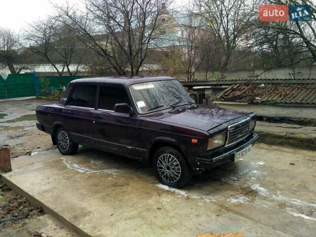 Фиолетовый ВАЗ 2107, объемом двигателя 1.5 л и пробегом 300 тыс. км за 1200 $, фото 1 на Automoto.ua