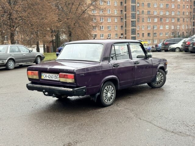Фіолетовий ВАЗ 2107, об'ємом двигуна 1.5 л та пробігом 75 тис. км за 800 $, фото 4 на Automoto.ua